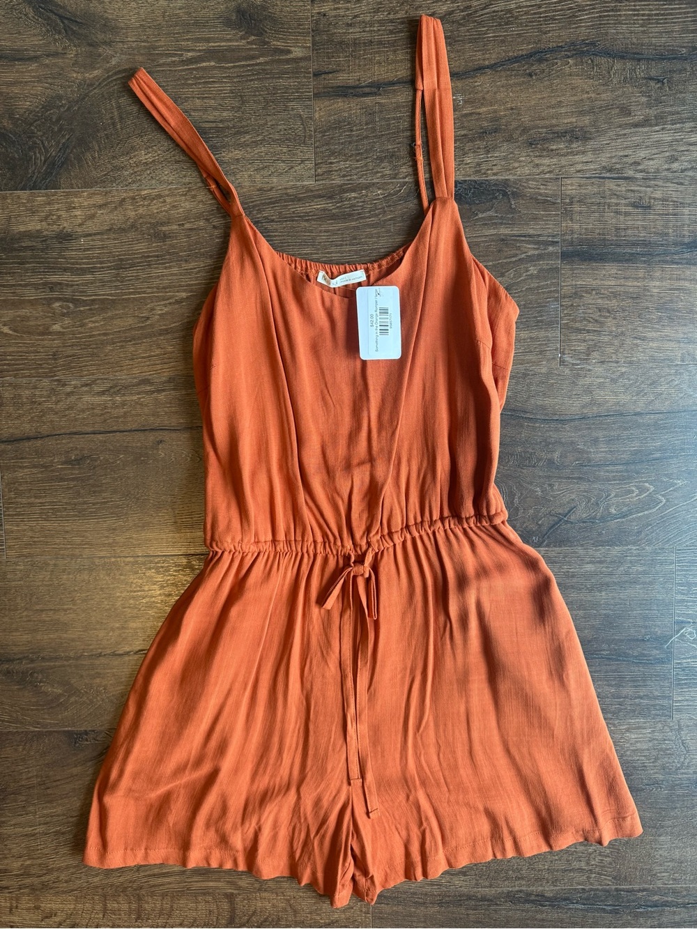 Rails Women’s Rust Orange Sleeveless One-Piece Romper